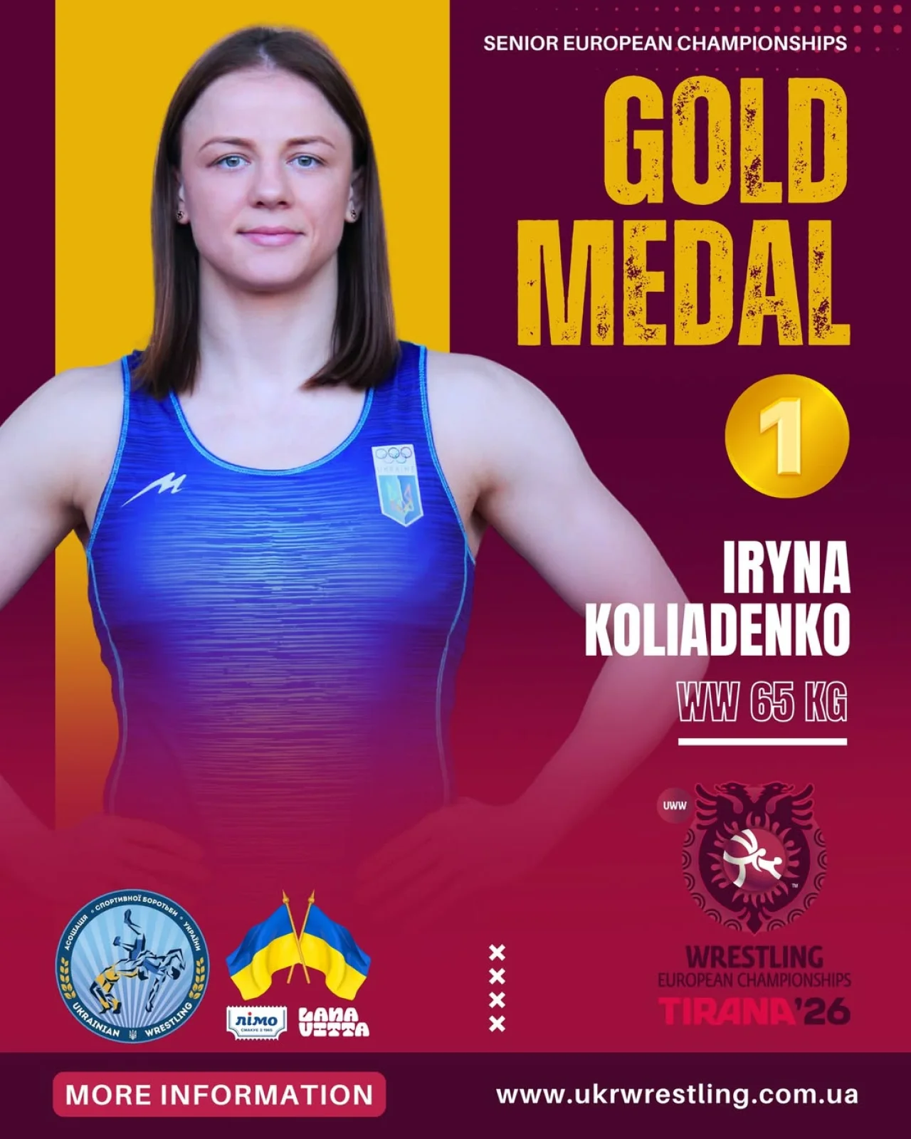 Ірина Коляденко перемогла росіянку і вчетверте стала чемпіонкою Європи Ірина Коляденко перемогла росіянку і вчетверте стала чемпіонкою Європи